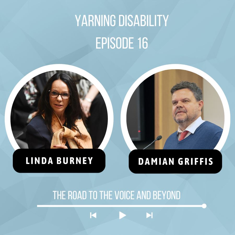 FPDNAus's tweet photo. In this episode of Yarning Disability is the Minister for Indigenous Australians and Proud Wiradjuri Women, Linda Burney and Damien Griffis, CEO of FPDN and Proud Worimi Man.

Listen here: https://t.co/gudfXKKyEB 

Download transcript: https://t.co/9H6cLAaNRj

#Voicetoparliament https://t.co/czVA6Oh7ks
