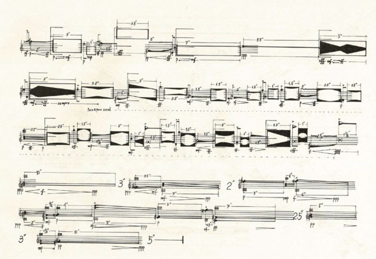 japanese electroacoustic notation aesthetics🎶