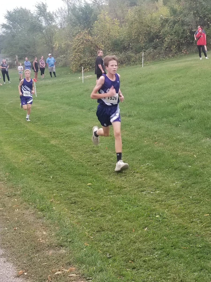 Mari wins Cannon Falls invite as girls take 2nd!  JJ with a nice top 10 finish at 8th.  Kaelynn 10th.  Kevin 4th and Ellie 6th in JH races.  Come support our runners next Tuesday for our home invite at Rosie Park!  4:15 start.  Go Wildcats! <a href="/goodhueschool/">Goodhue School</a> <a href="/GoodhueAct/">Goodhue Activities</a>