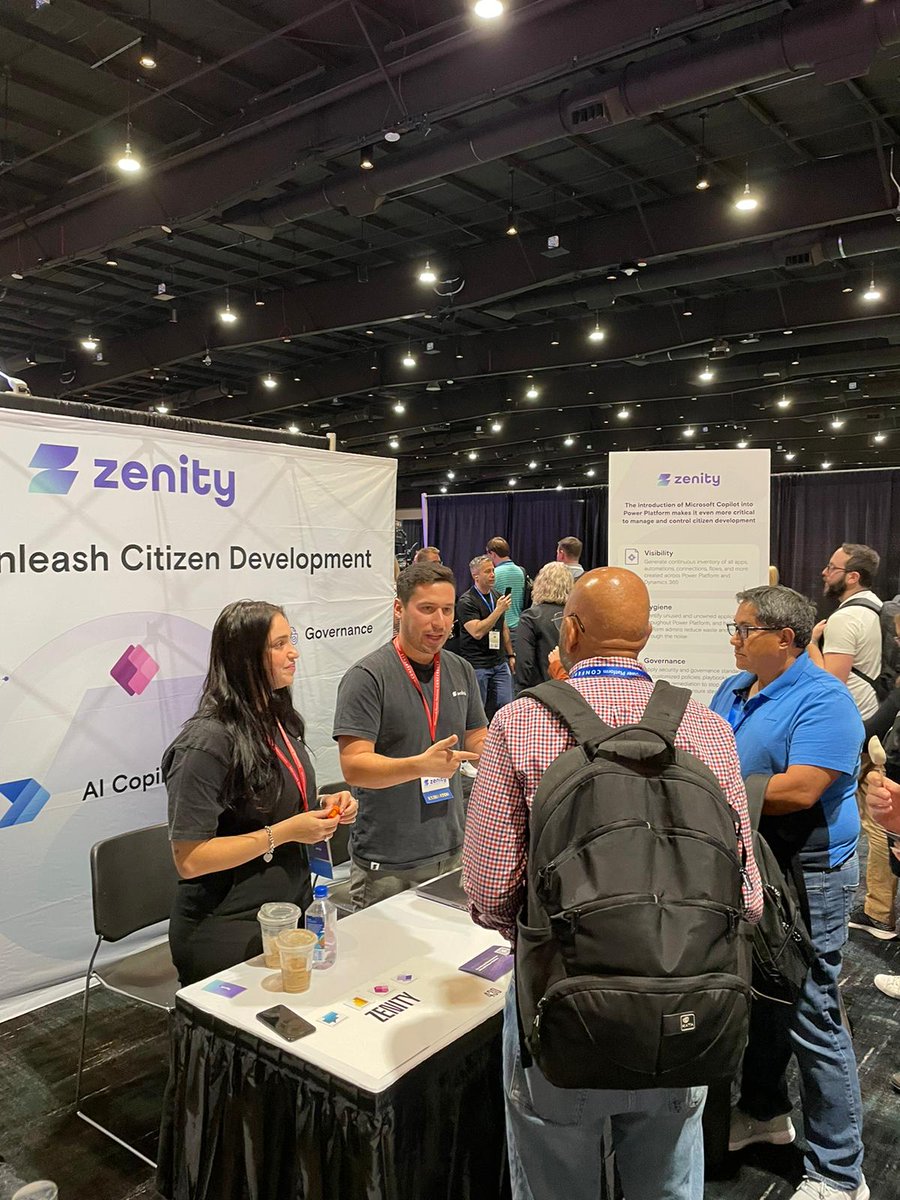 Exciting first day at Microsoft Power Platform Conference where we're meeting with a lot of excited developers, admins, and practitioners looking to get the most out of their #PowerPlatform deployments. Come and see us at Booth 430! #PowerAddicts #MSPowerAutomate #MPPC23