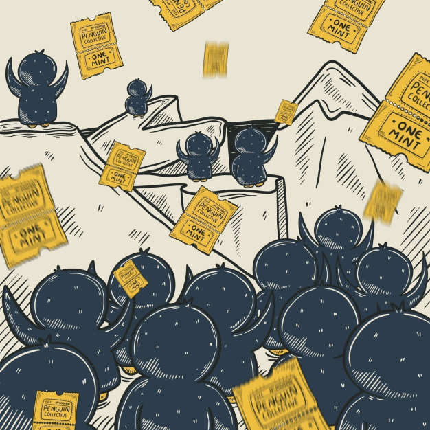 Penguins were kind enough to allow me to giveaway some WL! 🤝

Amount: 3x WL  

To Enter:  

🐧 Like and RT 

🐧 Follow  @PengCollectiv &amp; <a href="/JRDNzs/">JRDN</a>

🐧 Tag 3 Friends

Winners chosen in 12 hours!⏳🔥