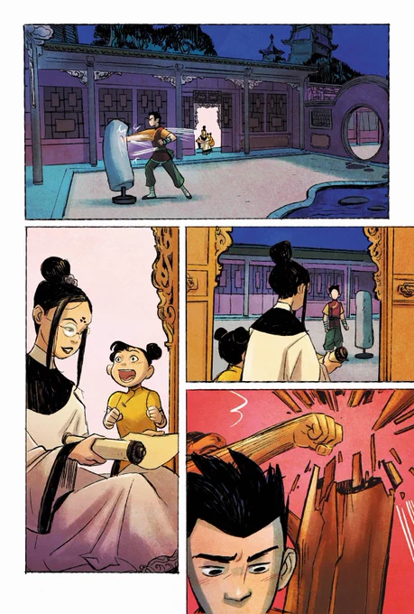 Shang-Chi and the Quest for Immorality is in stores TODAY! Here's a shoutout to the amazing colors that Ian Herring did. He managed to make the fantasy sequences and the real life sequences really sing. I couldn't have done it without him!