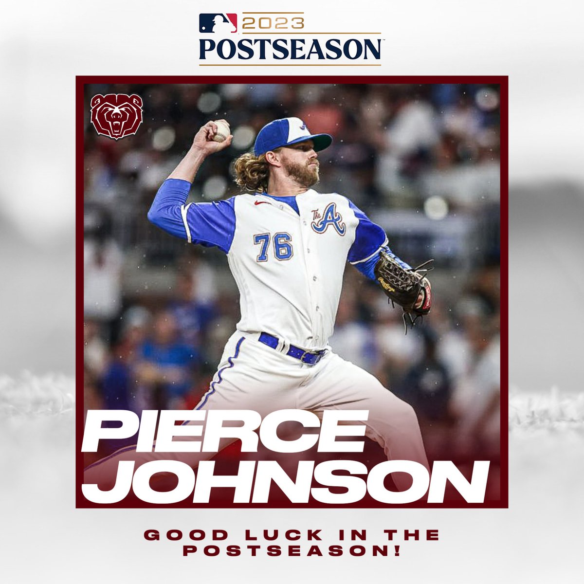 Nothin’ like October baseball. 

Best of luck fellas 🤛

#ProBears | #Postseason