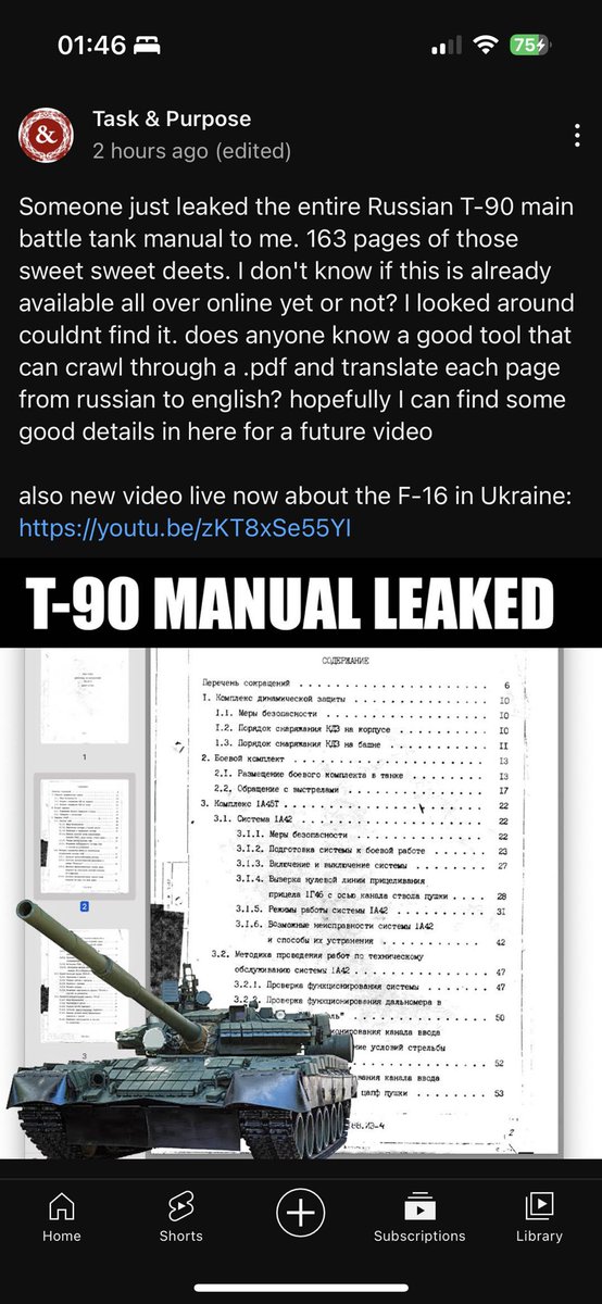 Is it true? T-90 manual leaked?

<a href="/chrisschmitz/">C Schmitz</a> <a href="/deaidua/">German Aid to Ukraine</a> <a href="/CarloMasala1/">Carlo "Realism, Gedankenfetzen and Rants" Masala</a> <a href="/Schizointel/">Intelschizo</a>