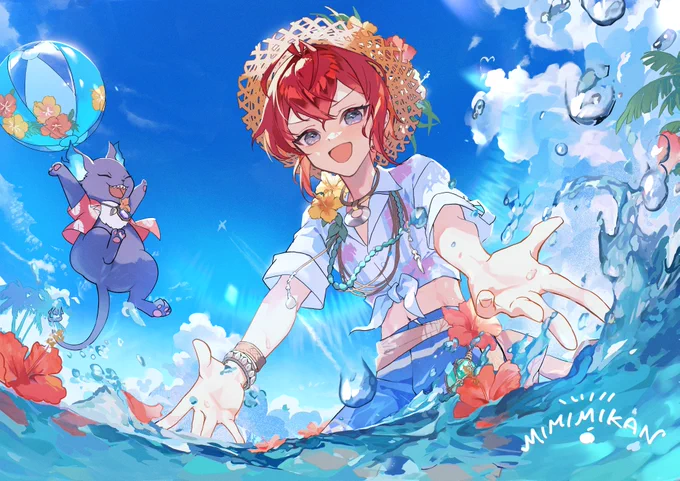 スイスイリドル君最高だった ありがとう…!!!!!!!!!!!! #ツイステファンアート