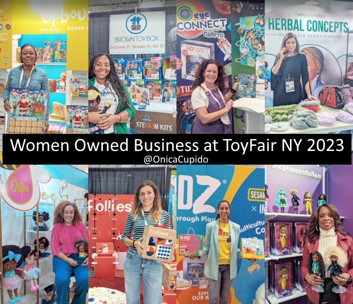 During <a href="/ToyFairNY/">ToyFairNY</a> I found amazing #WomenOwned Business w/ creative, educational, inclusive &amp; wellness products for kids &amp; families. 

Learn &amp; Buy <a href="/upbounders/">Upbounders® by Little Likes Kids</a>, @Browntoybox , <a href="/OrijinBees/">OrijinBees</a> , #playfollies, #eyeconnectcrafts, <a href="/InKidzCo/">In KidZ</a> &amp; <a href="/TheFreshDolls/">The Fresh Dolls</a> 👍🏾
#toyfairlife #tfny23 #gifts