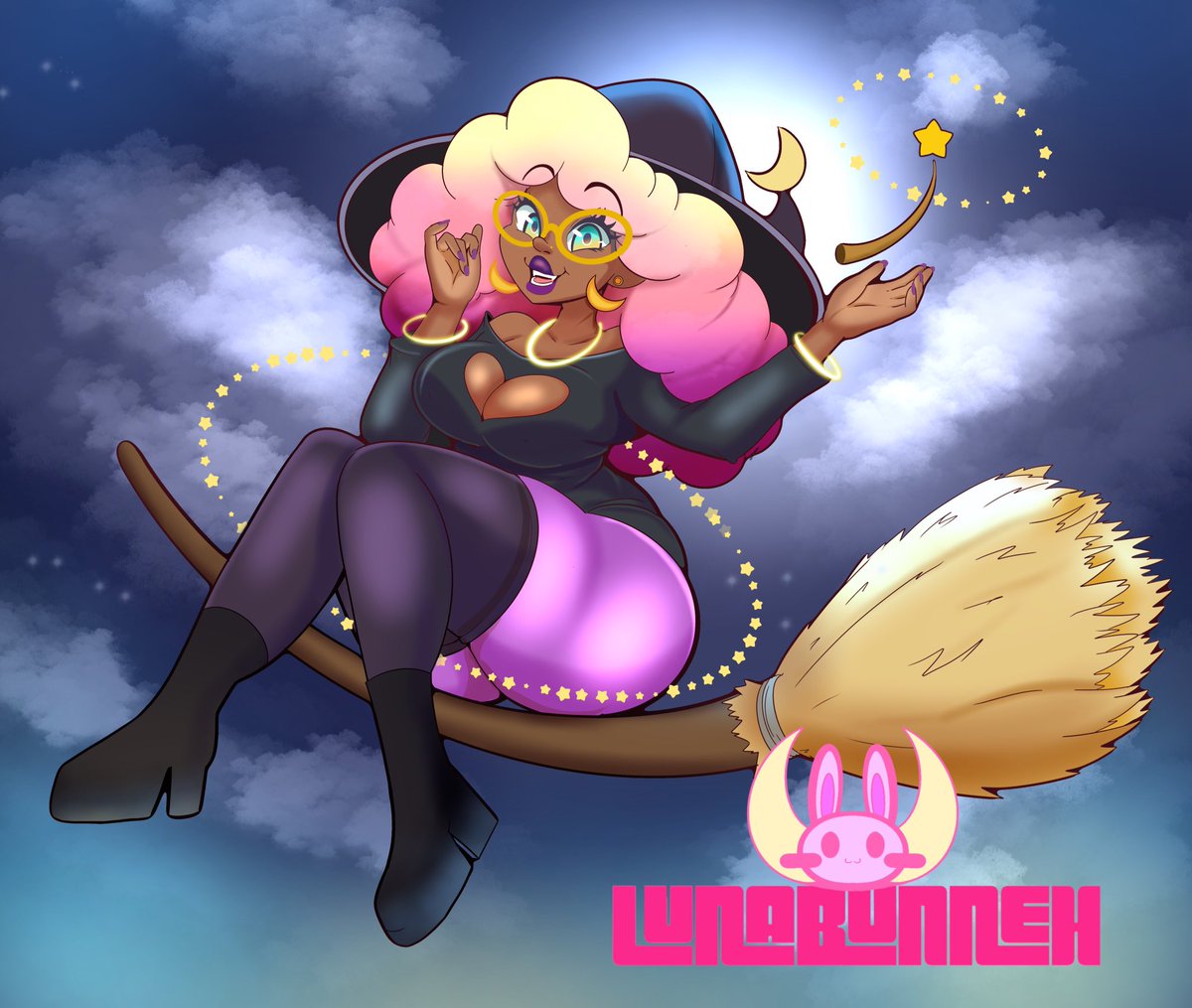 Imma try to post more of my art on here…. Though I don’t think it’s really worth it 🥲🤣😅 here’s my attempt though. #blackgirlmagic #melanin #blackartist #halloween #anime #animeartist #animeart