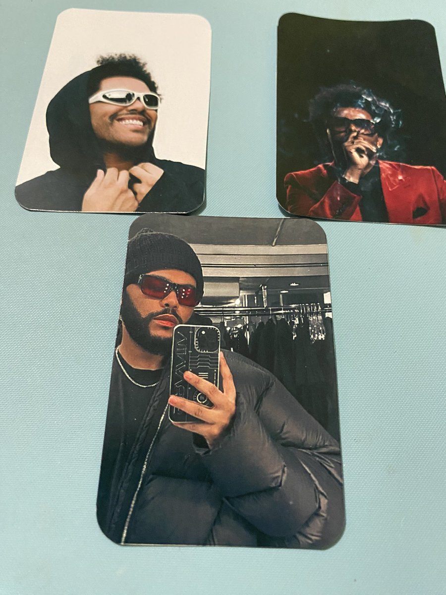 abigailgrayc's tweet photo. Hola chiquis, no sé si alguien de aquí va a ver a the weeknd, pero planeo vender cositas fanmade. De momento tengo photocards a 300 y 500 plastificadas, es en papel fotográfico glossy. El no plastificado de todas formas igual queda bonito ✨

#theweeknd #chile https://t.co/wfmyXI1aJc