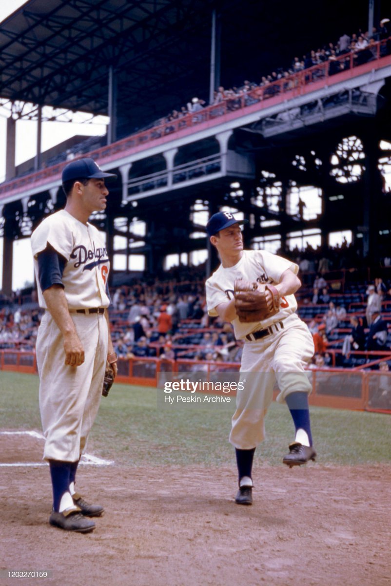 SportsBandbox's tweet photo. The colorful field rails under installation in the virtual Ebbets Field. #Brooklyn #Dodgers #Ebbets https://t.co/pKPW13OyVa