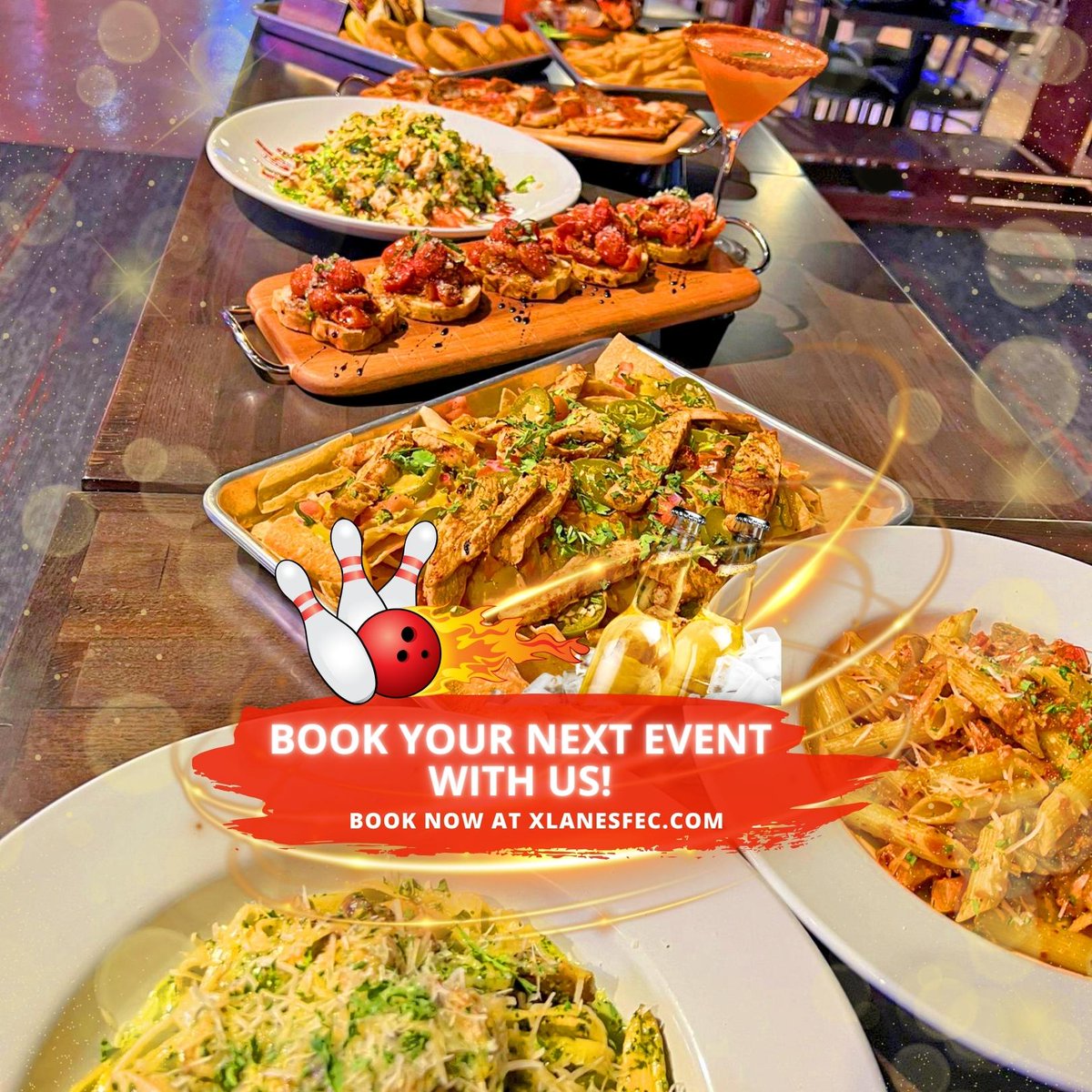 XLanes FEC is the ultimate venue for hosting your events! 🎉✨ Planning your event is a breeze - just head over to xlanesfec.com and fill out our quick and easy event form. Our friendly event specialists can't wait to chat with you and make your occasion unforgettable.