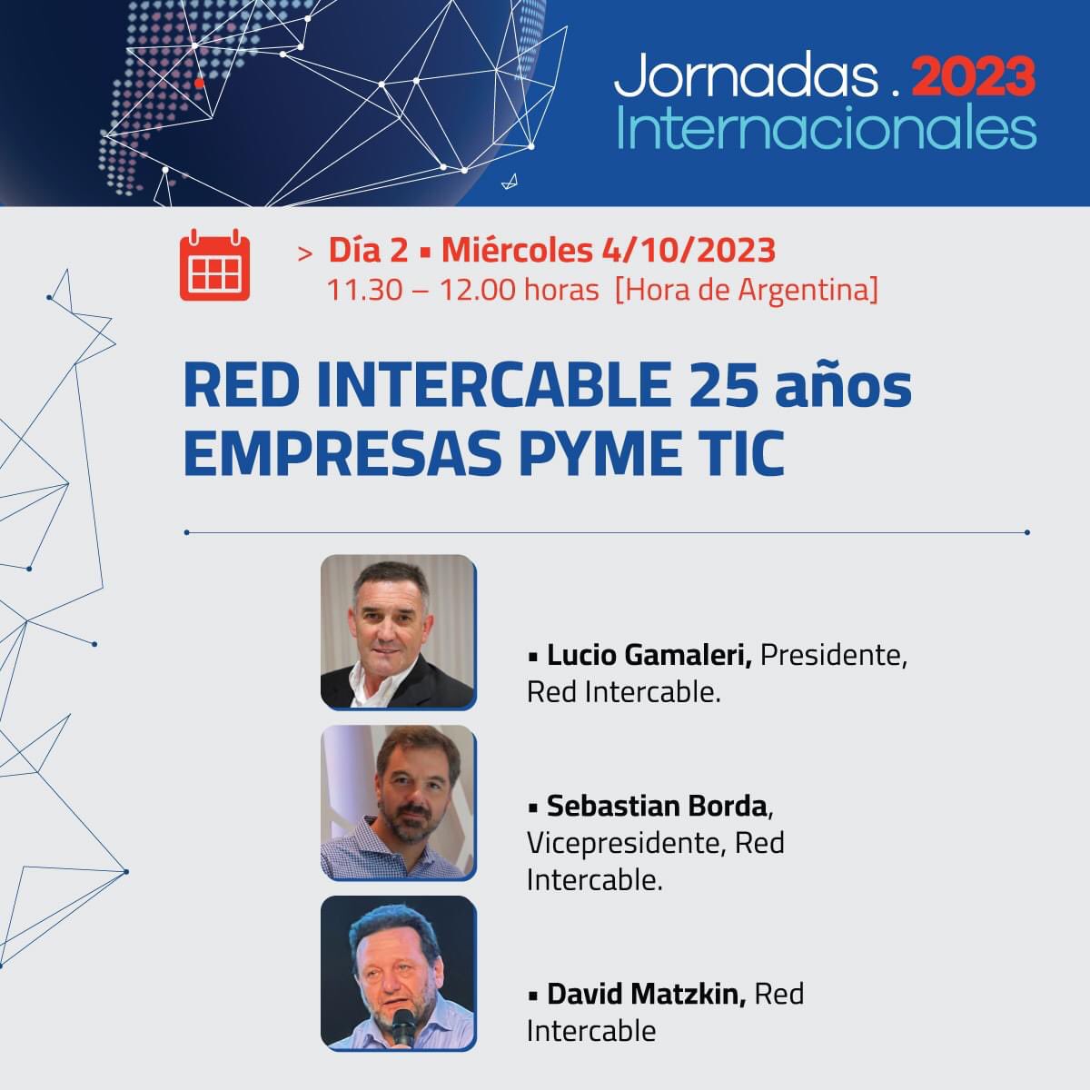 CAPPSA_ok's tweet photo. 📣Compartimos las conferencias del Día 2 de #Jornadas2023
#Contenidos #TICs #Conectividad #ATVC #CAPPSA https://t.co/HvgIzTbYIn