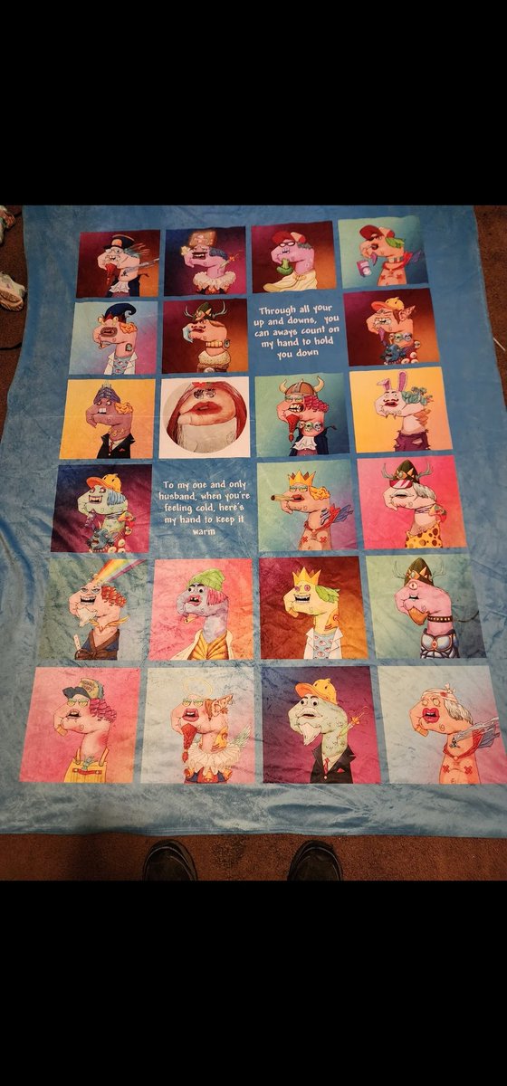 <a href="/dave5perth/">David Duncan</a> 4 real though these <a href="/HandiesNFT/">Handies</a> r some my favorites.... I even got a blanket with them on it made by wife