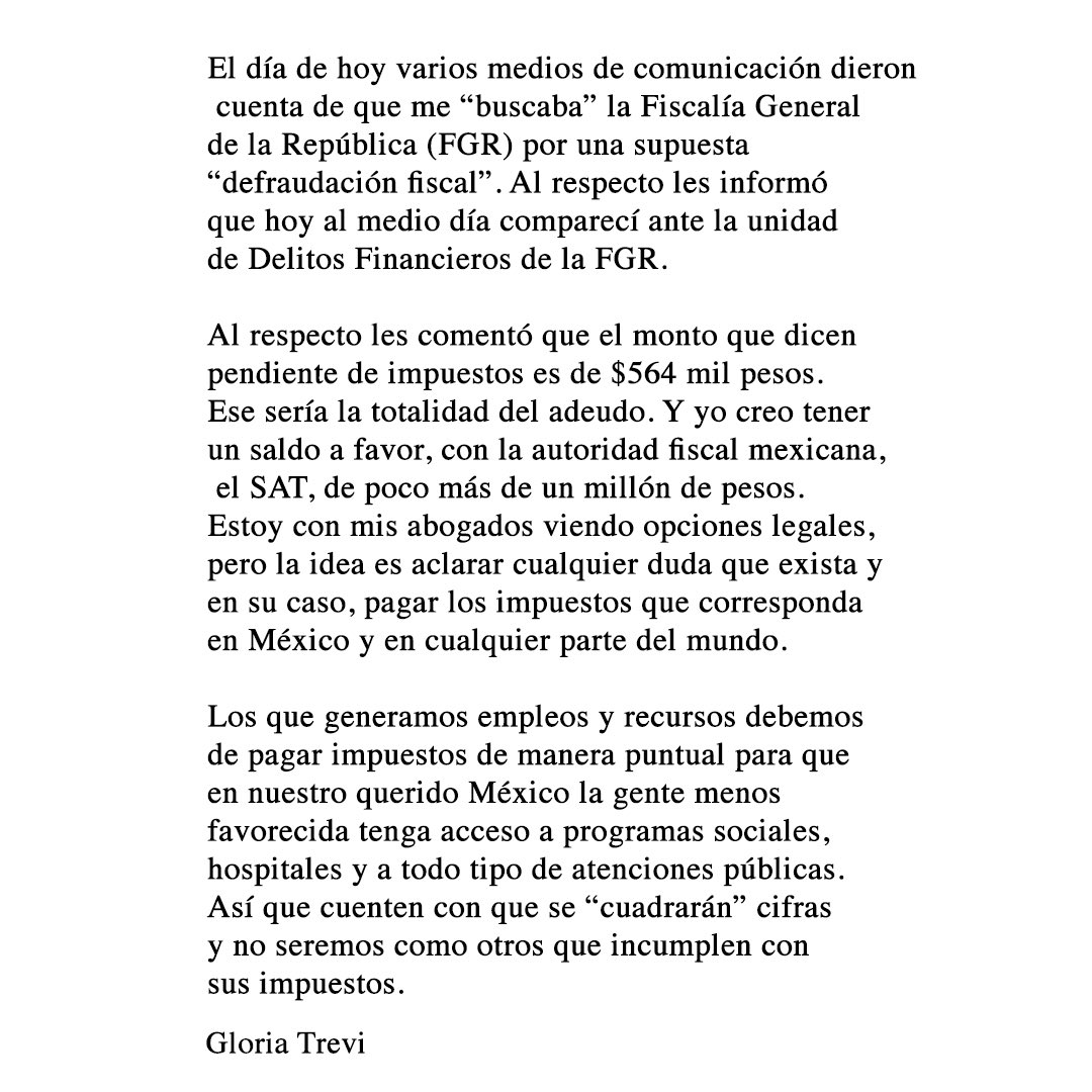 GloriaTrevi tweet media