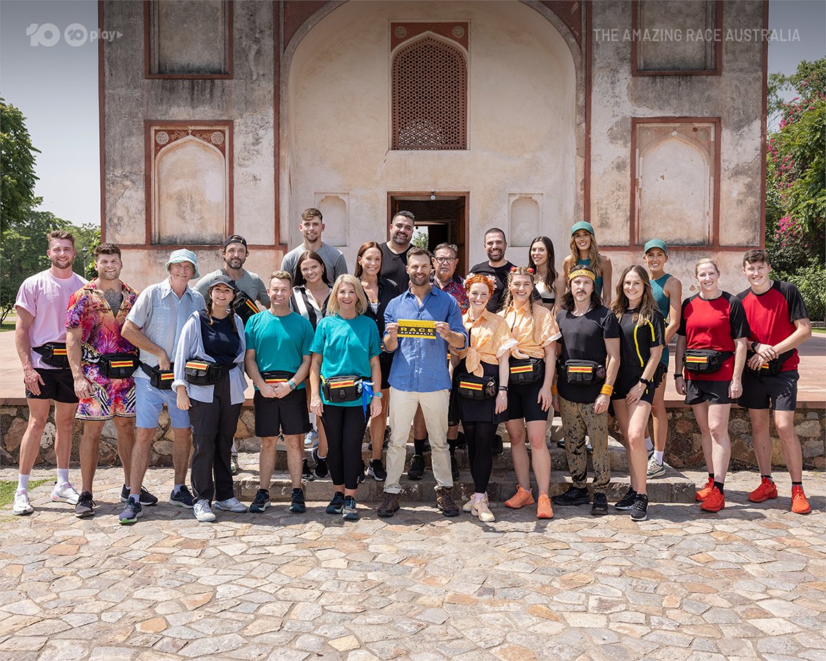 Amazing Race AU (@amazingrace_au) on Twitter photo Our celebs are off and racing TONIGHT! šš
#AmazingRaceAU: Celebrity Edition Starts 7.30 Tonight on 10 and 10 Play
<a href="/grantdenyer/">Grant Denyer</a>Ā <a href="/BenGillies888/">Benjamin Gillies</a>Ā <a href="/HarryJowsey/">Harry Jowsey</a>Ā <a href="/becjuddloves/">Rebecca Judd</a>Ā <a href="/allisimpson/">Alli Simpson</a>Ā <a href="/thedanesimpson/">Dane Simpson</a>Ā <a href="/thedanesimpson/">Dane Simpson</a>Ā <a href="/EmmaWatkinsfilm/">Emma Watkins/Emma Memma</a>Ā <a href="/KingGeorge2200/">George Mladenov</a>Ā <a href="/JanaPittman/">Jana Pittman</a>Ā <a href="/PeterRowsthorn/">Peter Rowsthorn</a> Our celebs are off and racing TONIGHT! šš
#AmazingRaceAU: Celebrity Edition Starts 7.30 Tonight on 10 and 10 Play
<a href="/grantdenyer/">Grant Denyer</a>Ā <a href="/BenGillies888/">Benjamin Gillies</a>Ā <a href="/HarryJowsey/">Harry Jowsey</a>Ā <a href="/becjuddloves/">Rebecca Judd</a>Ā <a href="/allisimpson/">Alli Simpson</a>Ā <a href="/thedanesimpson/">Dane Simpson</a>Ā <a href="/thedanesimpson/">Dane Simpson</a>Ā <a href="/EmmaWatkinsfilm/">Emma Watkins/Emma Memma</a>Ā <a href="/KingGeorge2200/">George Mladenov</a>Ā <a href="/JanaPittman/">Jana Pittman</a>Ā <a href="/PeterRowsthorn/">Peter Rowsthorn</a>