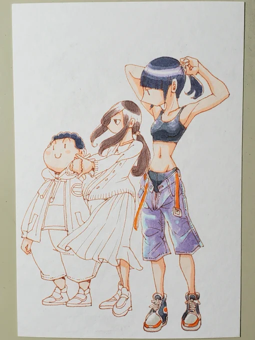 下書き16枚終わりφ(..)  今日?はここまで  起きたらショート4枚ネームをやっつけます オヤスミナサイ