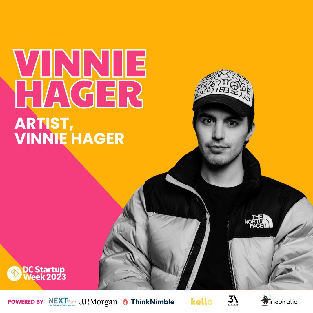 Exciting news! @Starbucks Odyssey stamps latest artist @VinnieHager will be speaking at @DCstartupweek! 

@AnneArundelCC or @mica, 
Did you know that Vinnie was a student at your campus too? 

Tickets are 15$ for students! 
Be a part of something extraordinary! #WashingtonDC