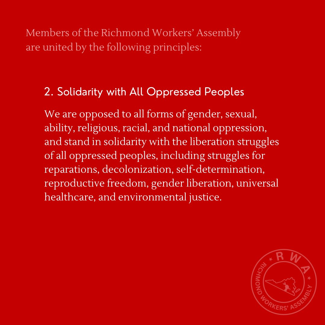 Richmond Workers’ Assembly tweet media