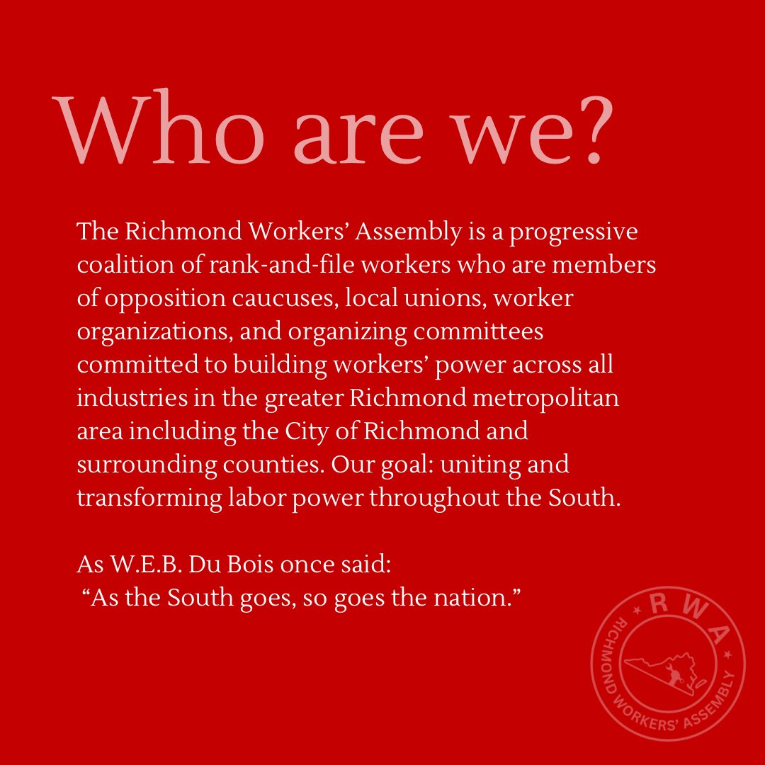 Richmond Workers’ Assembly tweet media