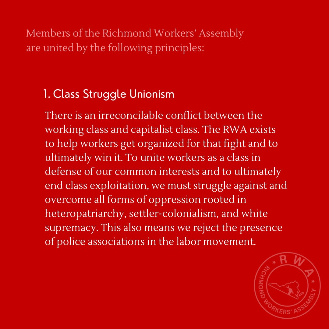 Richmond Workers’ Assembly tweet media