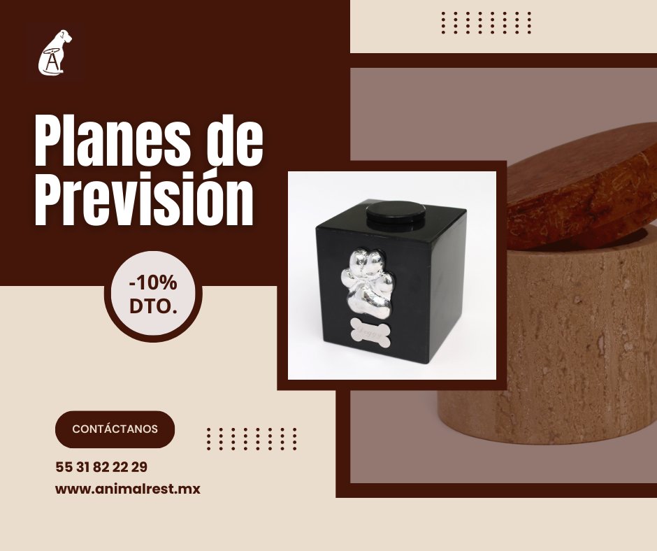 animalrestmx's tweet photo. No dejes esto para el final… Contrata un Plan de previsión para tu mascota y olvídate de las decisiones apresuradas.

Págalo a 9 o 12 meses, úsalo en el momento que quieras y no te preocupes por la vigencia. Además, este mes tiene el 10% de descuento.

Contáctanos. https://t.co/0LbThJVwN7