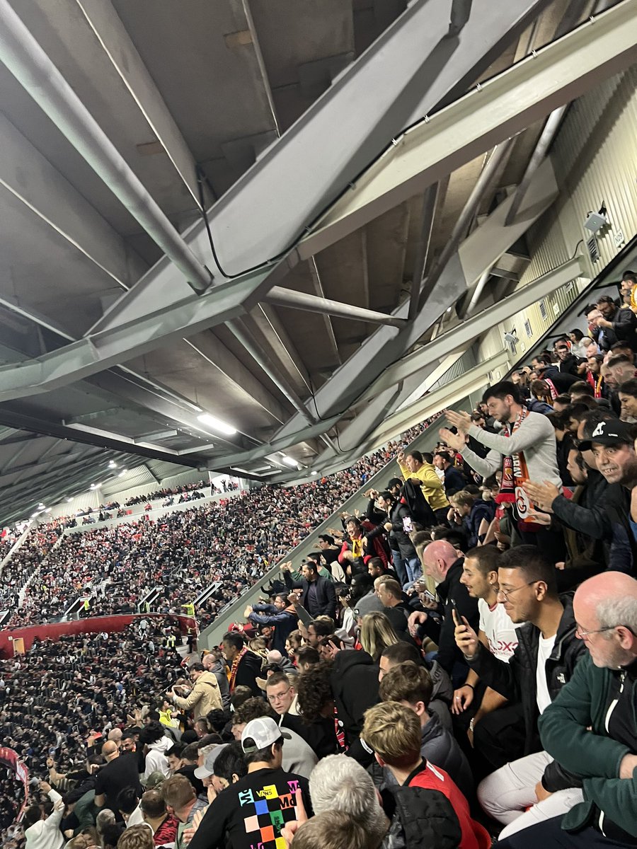 PeteMorganTT's tweet photo. @ManUtd never mind what’s going off on the pitch, how does 300 Galatasaray Fans get in the Sir Alex Ferguson (North N47) stand. Imagine United fans in the Galatasary end in the away game. Wouldn’t have got out alive. Lucky you aren’t responsible for a mass riot! @The__1958 #MUFC https://t.co/mmilKlvllt