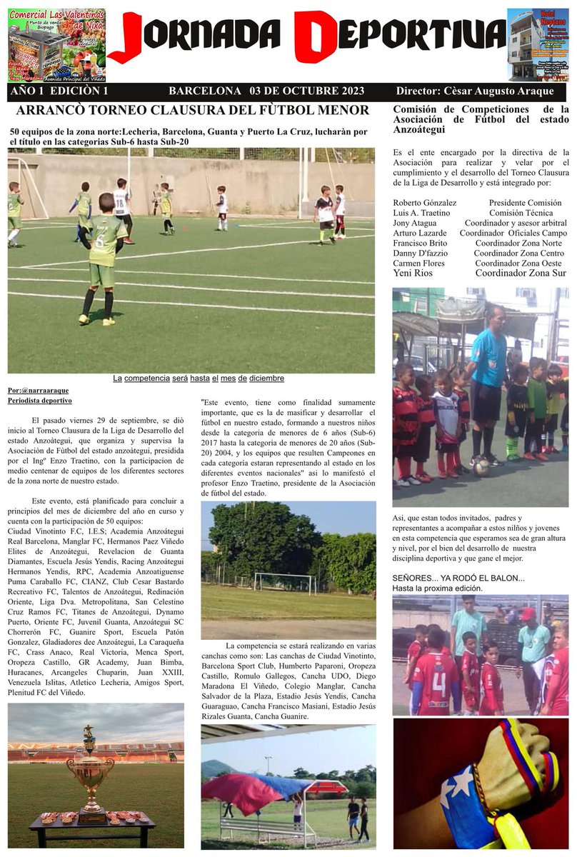 narraaraque's tweet photo. Liga de Desarrollo del estado Anzoátegui, Torneo Clausura fútbol base, organizado por la Asociación del estado Anzoátegui. https://t.co/vTZgA51Lnt