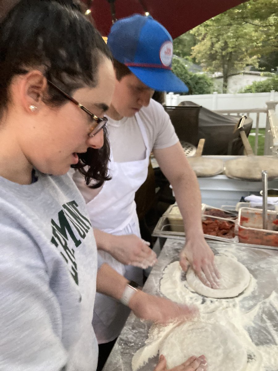Brown IM Residency (@brownimchiefs) on Twitter photo Huge thank you to APD <a href="/s_catanese/">Stephanie Catanese, MD, FACP</a> for hosting our residency pizza making party with local vendor Anna’s Vesuviano! 🍕
Not pictured: ping pong face off, cornhole, and a very hungry puppy sneaking around 🐶 Huge thank you to APD <a href="/s_catanese/">Stephanie Catanese, MD, FACP</a> for hosting our residency pizza making party with local vendor Anna’s Vesuviano! 🍕
Not pictured: ping pong face off, cornhole, and a very hungry puppy sneaking around 🐶