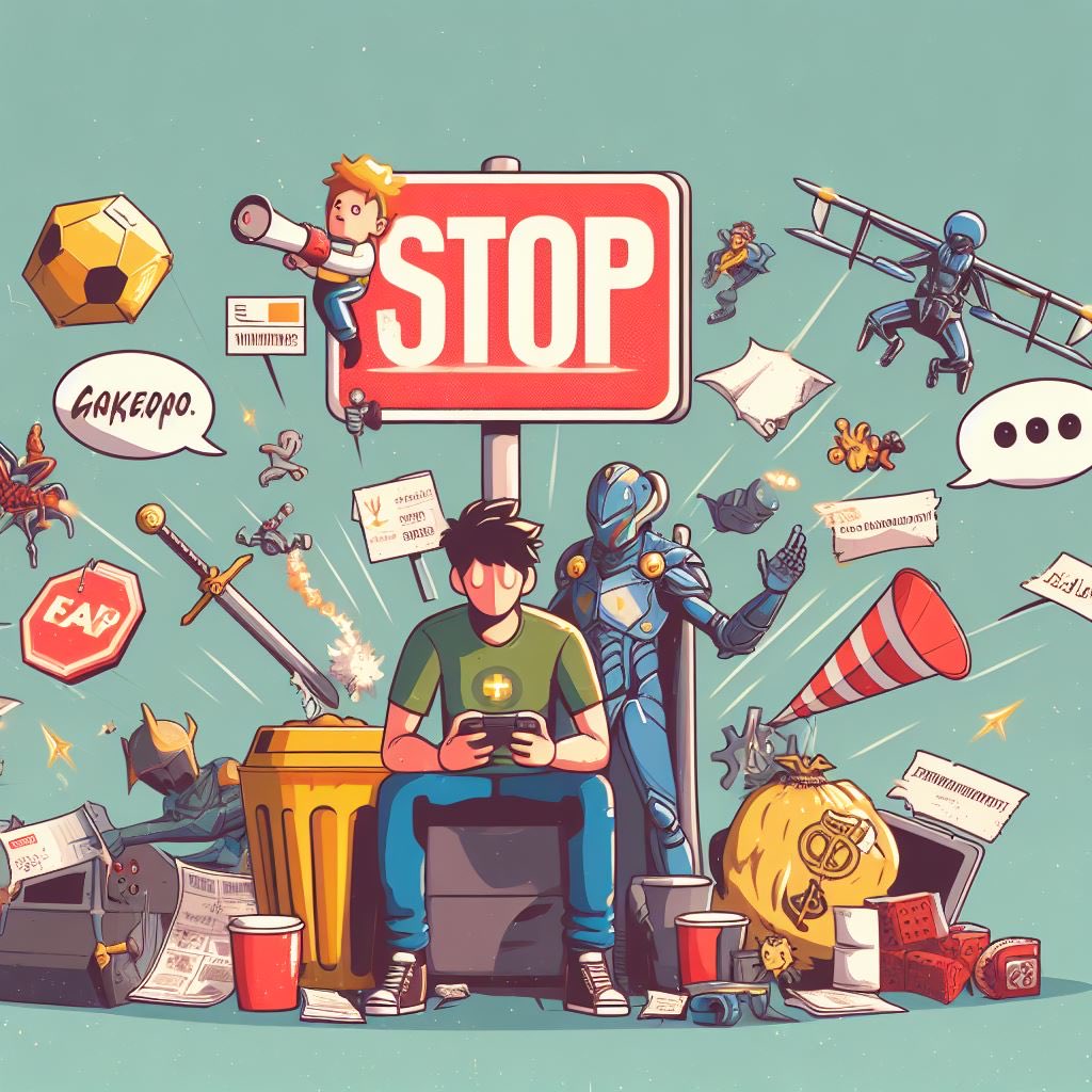 JayDook's tweet image. Posting spoilers for upcoming games is like ripping open someone else’s birthday gift. Don’t be that jerk. Keep the magic alive for everyone! 🎮🎁 #NoSpoilers #GamerCode