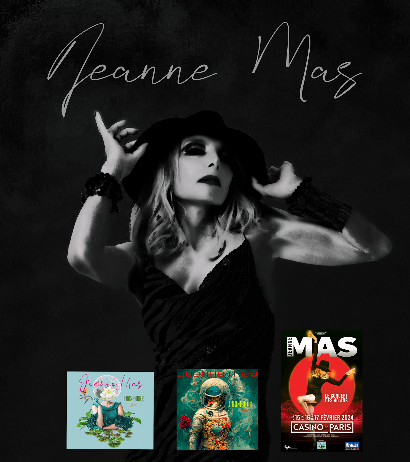 JEANNE MAS album 2023 "PHOSPHORE"/ concerts 20242025 Page 60 Chanson / Variété / Pop