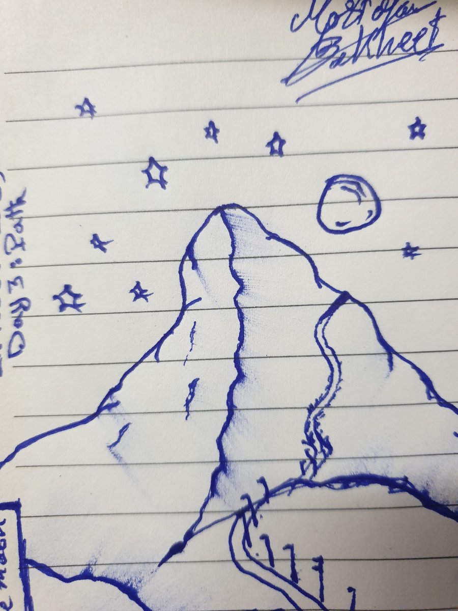 letsmatchlacee9's tweet photo. #inktober2023 #Inktober #inktober2023day3 "PATH" 
#path #drawing #ink #thewaytothemoon 
The Way To The Moon 🌙 https://t.co/6MjjqR4EJl