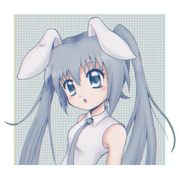 ピアプクロウですホー!今日もピアプロに投稿された作品を紹介していくホー☆ラゼルさんのミクさん!ふわふわで真っ白なうさぎ耳がとっても似合っているホー(≧∇≦)【】 #piapro #初音ミク 