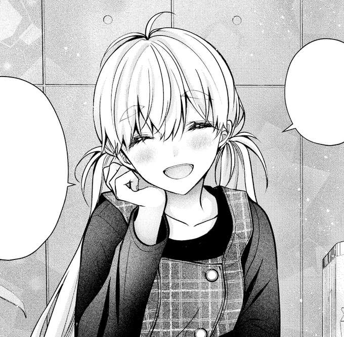 島崎さん脱稿～!単行本作業の為、番外編です。  原稿を受け取った担当さんから「ノドが逆です…」と返事が着て一瞬時が止まりましたが、アシさんが人物の後ろにも背景を入れてくれてたので修正が楽でした。感謝…!🙏✨  ※ノドとは…本や冊子の綴じ側にあたる部位の呼び名です。読みづらくなるのでこの部分には絵を入れません。
