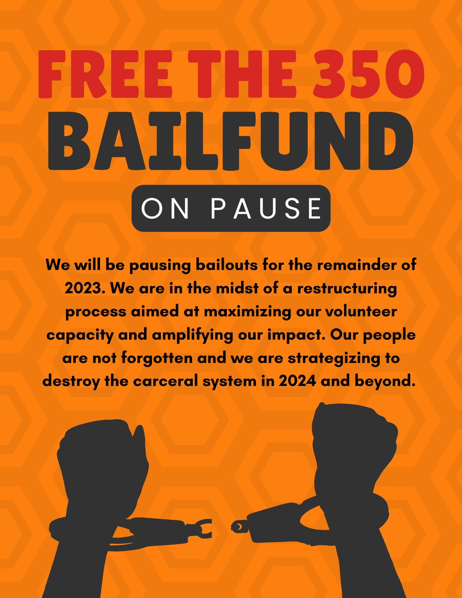 Free The 350 Bail Fund tweet media
