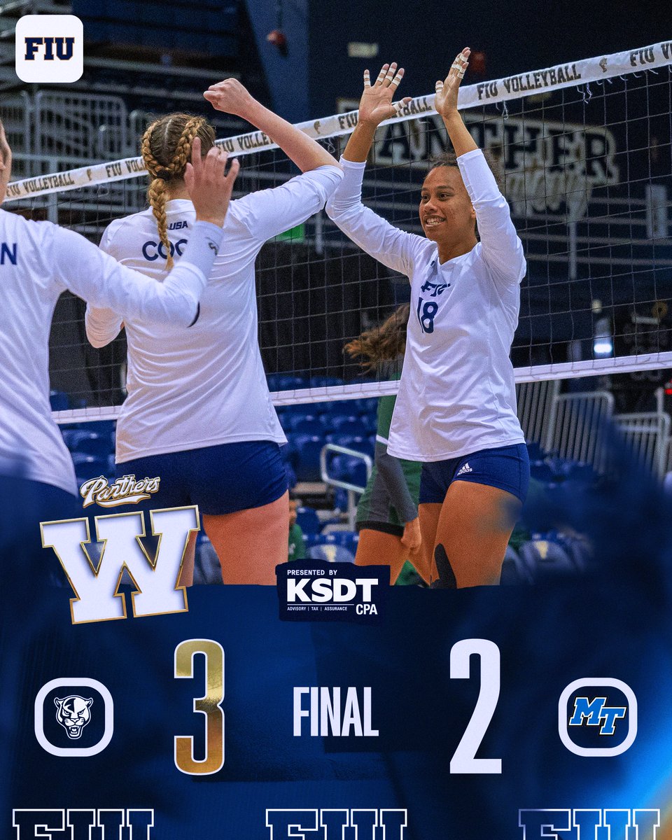 Five-set win and 5-0 in CUSA #PawsUp