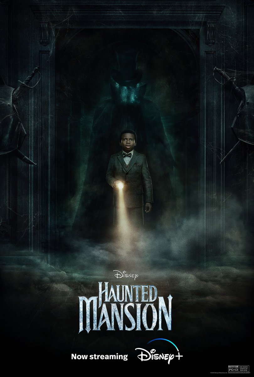 There's always room for one more. #HauntedMansion is now streaming on @DisneyPlus.