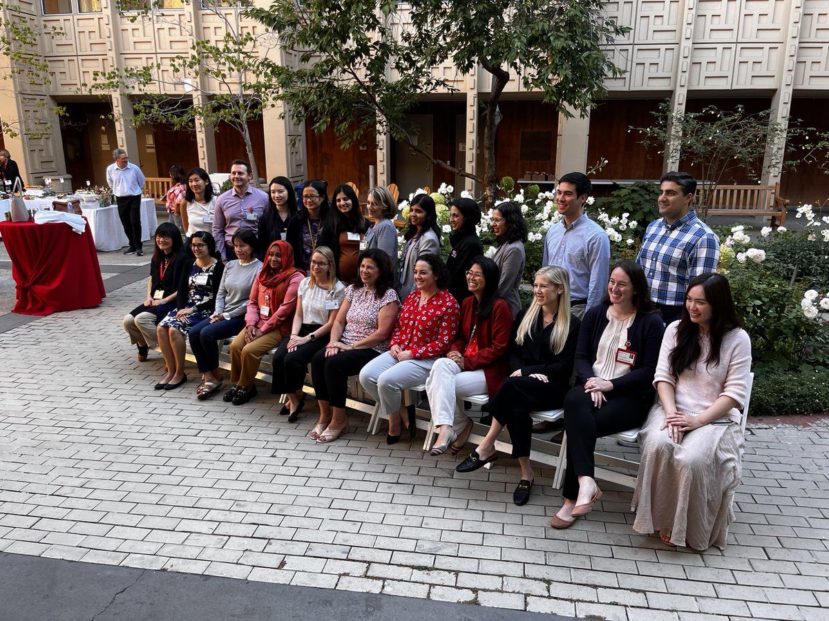New Faculty Welcome Reception <a href="/StanfordDeptMed/">Stanford Department of Medicine</a> Looking forward to all your success!