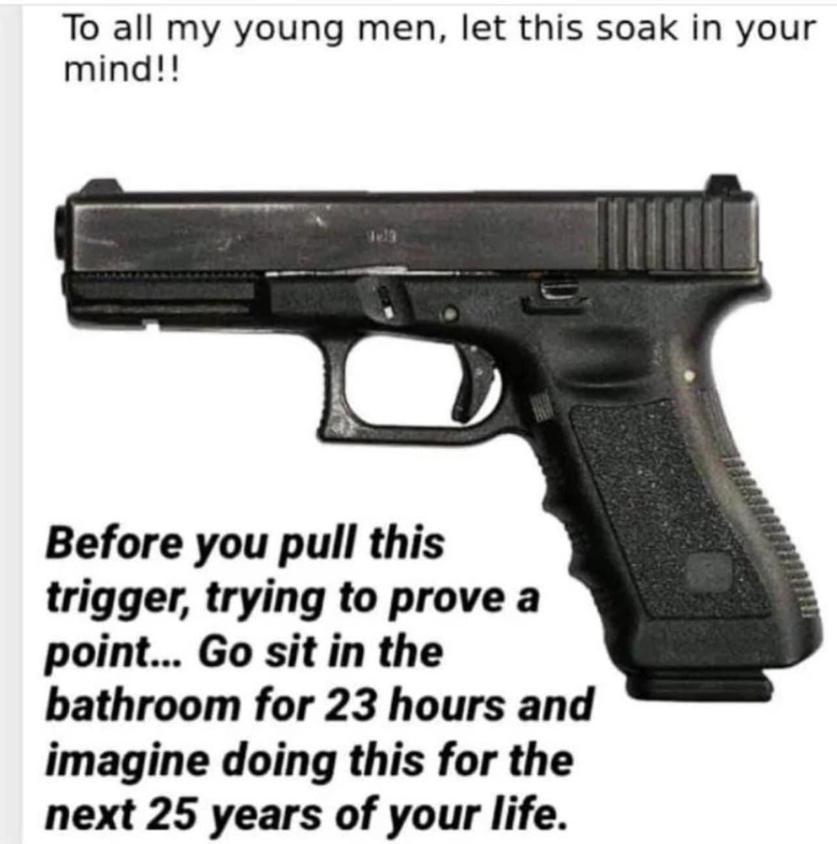 Please share this with everyone in your neighborhood. This may help someone before they make a bad decision.. #TrustTheProcess