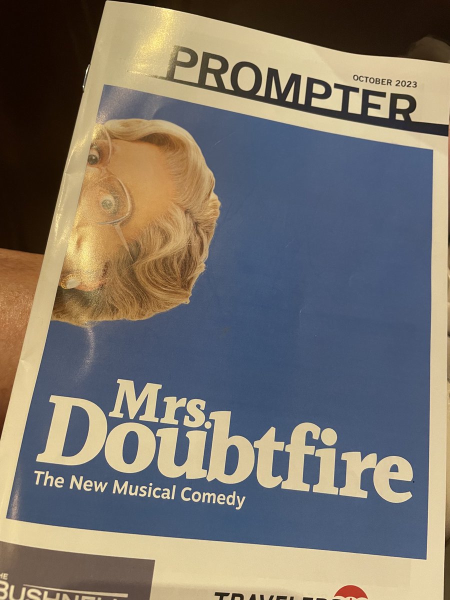 SusanRaff1's tweet photo. This will delight you and keep you laughing. Great production #thebushnell https://t.co/XQdOgfmcm6
