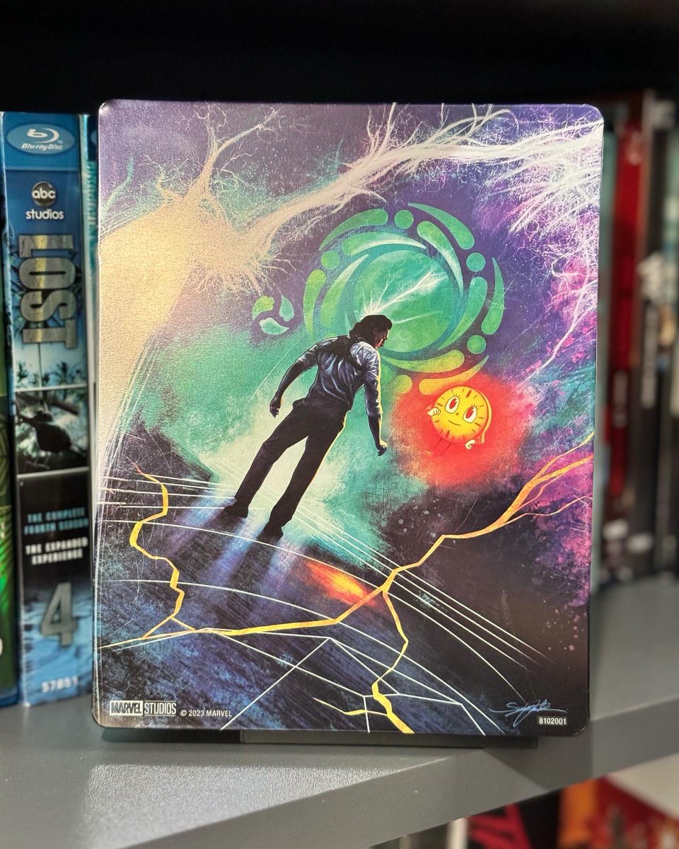 HeyNickMurphy's tweet image. 🐊Newest addition to the #MovieCollection: Loki - Season 1 - SteelBook