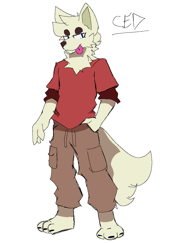 NAESNIPPIT's tweet photo. meet ced! one of the cast members of #aldertune.
he is the cousinf of lesser dog and greater dog.
#dletarune #undertale #undertaleFanart #deltarunefanart #aldertuneced #utdr https://t.co/B2iD0au7vl
