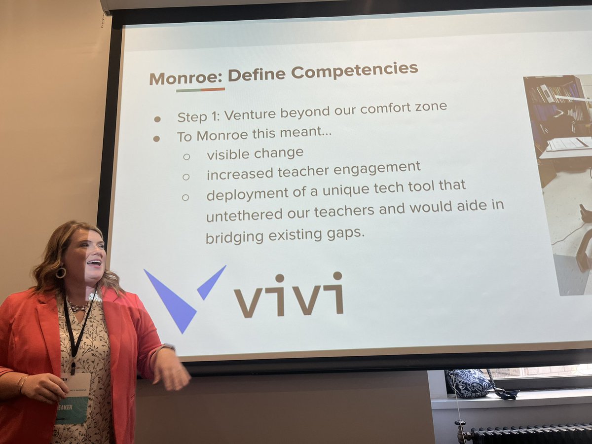 mrskatelinking's tweet photo. If someone had told me over a decade ago when I began my career in education that I would one day be invited to be a speaker in New York City, I likely wouldn't have believed it. I'm truly appreciative of this opportunity! @KentuckyDLC #KYDLC #edtechweek2023 @monroekyschools https://t.co/JxVj98AvXy