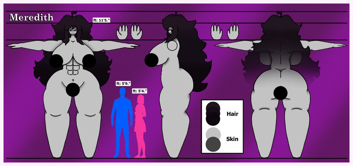 trickOr_Freak's tweet photo. /nsfw-ish
.
.
.
"The Offical Meredith Reference Sheet"
I almost forgot to tweet this.
Anyway, If you wanna make Fanart of her, feel free to do so!
(❤️ & ♻️ are much appreciated)
#DigitalArt #DigitalArtist #Art #OC #OriginalCharacter #Reference #DesignReference https://t.co/LKPwfzTJzf