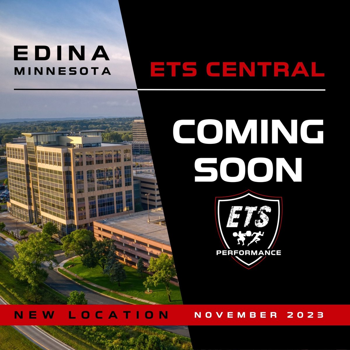 This November, ETS Central is excited to embark on a new journey as we make the move to Edina, MN!

But that's not all! We're beyond thrilled to announce a game-changing partnership with Minnesota's very own, Jake Guentzel of the Pittsburgh Penguins!