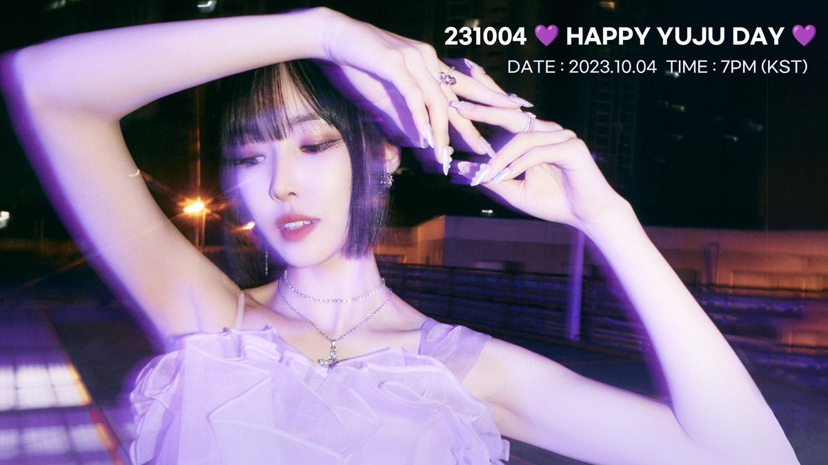 YUJU__OFFICIAL's tweet photo. [📢]

💜 HAPPY YUJU DAY 💜

✨ HAPPY YUJU BIRTHDAY ✨

유주의 생일 기념 라이브 
방송을 진행합니다 🙌

금일 오후 7시 유주의 유튜브에서 
진행되는 생일 라이브 놀러 오세요 💜

#HAPPY_YUJU_DAY
#유주 #YUJU #러뷰 #LUVU https://t.co/rwcof6Gul0