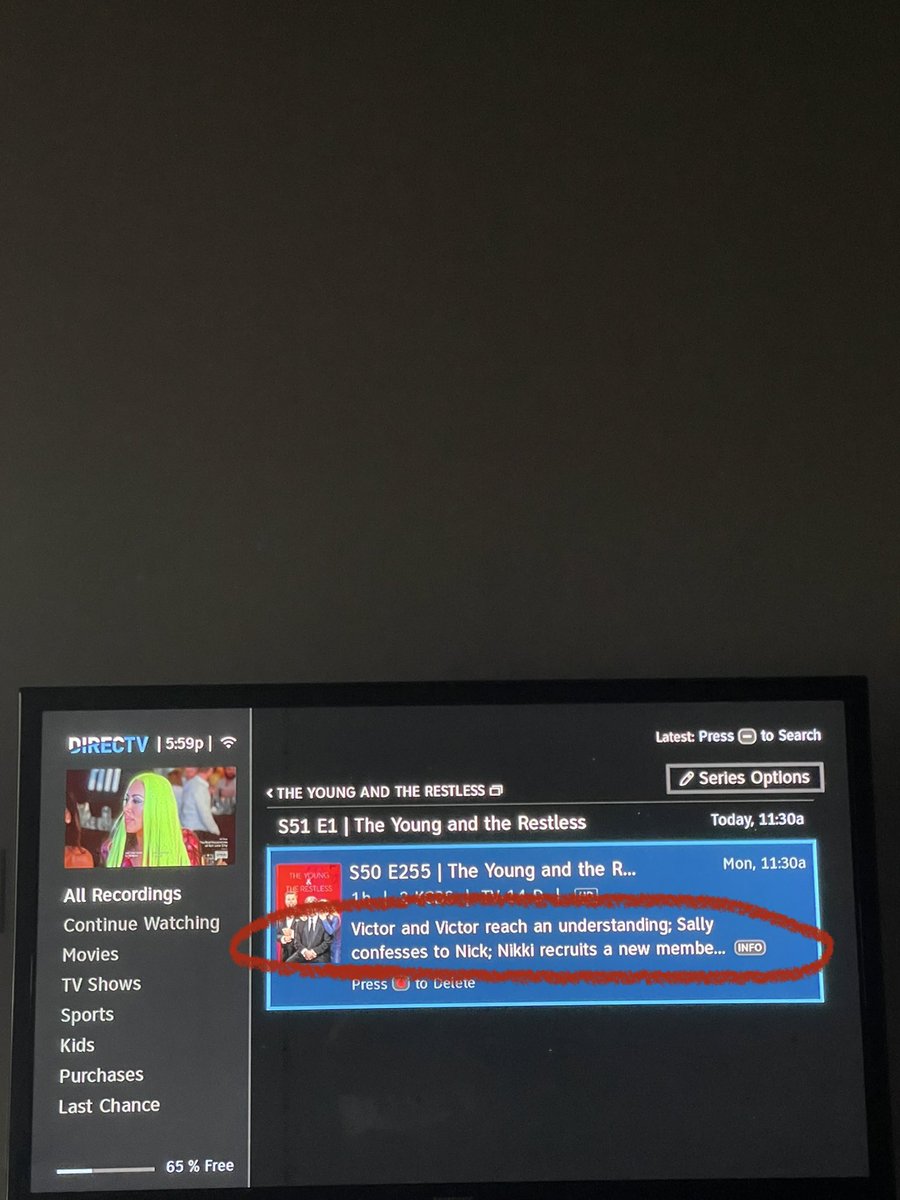 “Victor and VICTOR”?? …Whose fault is this? <a href="/YandR_CBS/">Young and Restless</a> <a href="/DIRECTV/">DIRECTV</a> 🤔😝 #YR #editing