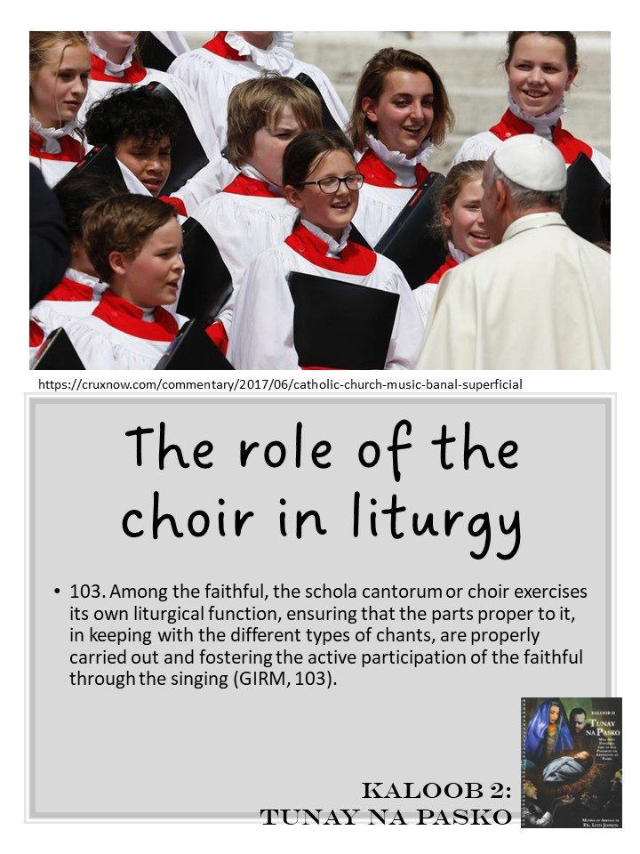 LitoJopson's tweet photo. Choirs are evangelizers.  Be two steps ahead of the congregation to teach new songs and update our liturgical music.
#inspirational, #religious, #choir, #mass, #liturgicalmusic, #filipinoliturgicalmusic, #filipinosongs https://t.co/meGAuUttoj