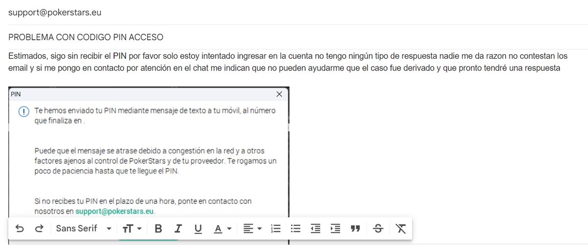 rey_r7's tweet photo. Alguien que pueda ayudarme en @PokerStars tengo ya 48 horas solicitando que me puedan ayudar nadie me da una respuesta https://t.co/vjKsxgVKhH