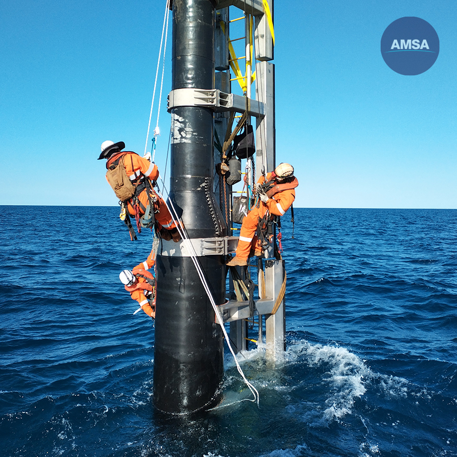 AMSA has completed a major $15.5 million two-year project to repair and rejuvenate essential aids to navigation off the coast of Port Hedland, Western Australia. Media release here: ow.ly/low650PSHtN #SafeSeas