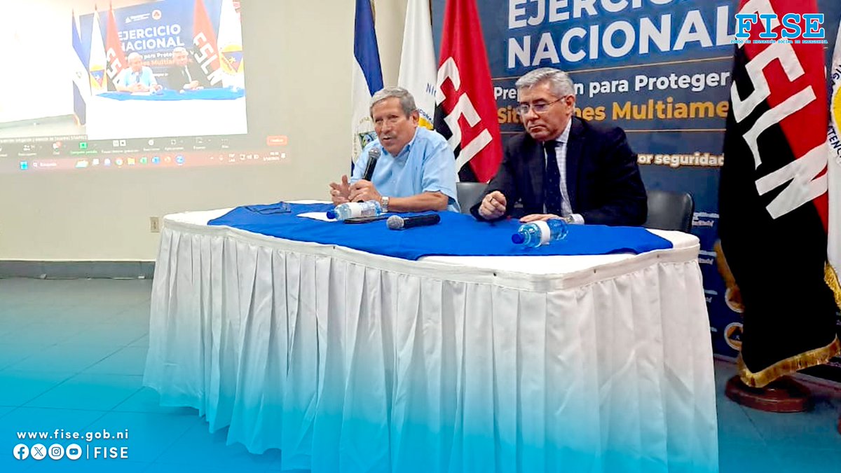 FISE participó en un intercambio de experiencias con servidores públicos de diferentes instituciones y especialistas del Servicio Nacional de Prevención de Desastres de Chile.  🇳🇮

#OctubreVictorioso